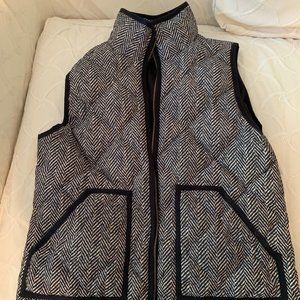 J. Crew Excursion Vest- Small, Herringbone